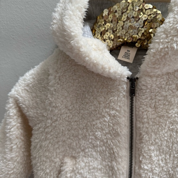 Tucker + Tate Cozy 9M Hooded High Pile Fleece Jacket (Baby) - Picture 2 of 4